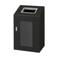 山崎産業 リサイクルボックスNYIS90(視認性)BK1 YW547LID 1台