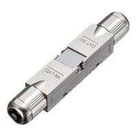 サンワサプライ CAT6Aフィールド中継アダプタ ADTEX6AFSTP