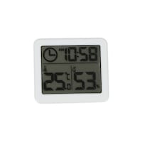 パール金属 測HAKARI デジタル温湿度計 ホワイト D6559