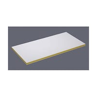 住友ベークライト 住友軽量抗菌スーパー耐熱まな板 軽之助 MZKLO 黄 69181483 1個