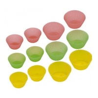 岡部洋食器製作所 シリコンマフィンカップ ブリスター 1セット(12個入) MC12