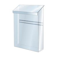 常磐精工 ポスターグリップスタンド看板用パンフレットケース単品(屋外用) 背面レール:ブラック PGSKPGW115HB 1個