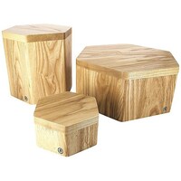 レヴォル タッチ ウッドディスプレイ 3pcセット 650678 7719770 1個