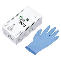宇都宮製作 シンガー ニトリルディスポ手袋 No.200(100枚入)L 青 1239903 1箱