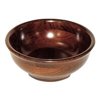 薗部産業 ケヤキカラー KC型 サラダボール KC30 ナツメ材 7590200 1個