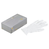 水野産業 エクセルフィット ニトリル手袋 ホワイト N600 パウダーフリー(100枚入)S 192143 0481412 1箱