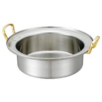 中尾アルミ製作所 キングデンジ すきやき鍋 深型 33cm 4826120 1個