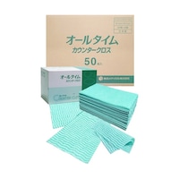 東京メディカル カウンタークロス レギュラー大判 グリーン 1ケース(50枚×6箱入) FT152 1ケース