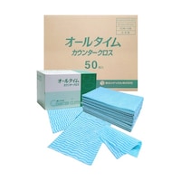東京メディカル カウンタークロス レギュラー大判 ブルー 1ケース(50枚×6箱入) FT153 1ケース
