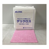 東京メディカル デリクロス ピンク 30×30cm 1ケース(100枚×18袋入) FT6301 1ケース
