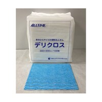東京メディカル デリクロス ブルー 30×30cm 1ケース(100枚×18袋入) FT6303 1ケース