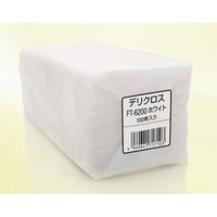 東京メディカル デリクロス ホワイト 20×20cm 1ケース(100枚×40袋入) FT6200 1ケース