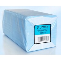 東京メディカル デリクロス ブルー 20×20cm 1ケース(100枚×40袋入) FT6203 1ケース