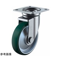 ユーエイキャスター キャスター(産業用重荷重) 自在車(ダブルベアリング) プレート式 J型 UWJ200 UWJ200 1個
