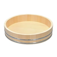 カンダ 飯台(サワラ製)ステンレス箍