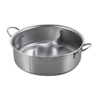 カンダ KD 18ー0IH対応2層火鍋 26cm