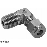 フジキン ニューVLok継手 エルボハーフユニオン(R:とISOテーパーおねじ) VUWL12DV VUWL12DV 1個