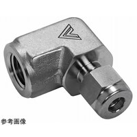 フジキン ニューVLok継手 エルボゲージユニオン(Rc:ISOテーパーめねじ) VUWLG9.52BV VUWLG9.52BV 1個