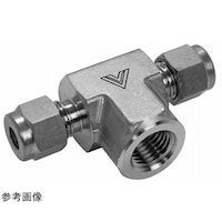 フジキン ニューVLok継手 ティーゲージユニオン(Rc:ISOテーパーめねじ) VUWTG9.52BV VUWTG9.52BV 1個