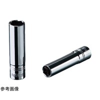 京都機械工具 コンパクトサイズ 差込角6.3SQ ネプロス・ディープソケット サイズ7mm 六角 NB2L07 NB2L07 1個