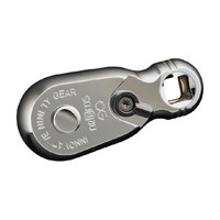 京都機械工具 差込角6.3SQ ネプロス・スタッビラチェットハンドル 90ギア 送り角度4 ° 全長49mm NBR290H NBR290H 1丁