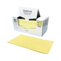 クラレクラフレックス カウンタークロス 厚手小判 イエロー 1箱(60枚入) ZN102460 ZN102460 1箱