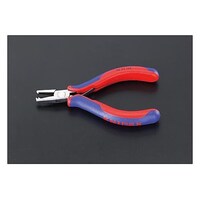 KNIPEX 125mm エレクトロニクス用プライヤー(グリップ付) EA537KT2 EA537KT2 1個