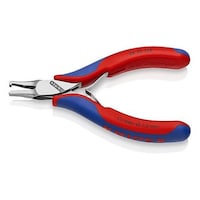 KNIPEX 125mm エレクトロニクス用プライヤー(グリップ付) EA537KT3 EA537KT3 1個