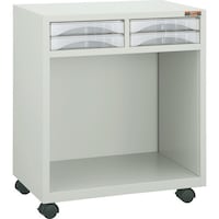 トラスコ中山 TRUSCO 収納ケース キャスター付 上側浅型4個付 DMA4S2C 1台