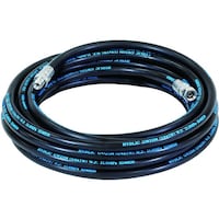 アサダ Asada 1/4高圧ホース 12/80G・11/110用 10m 1タッチカプラ