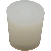 アズワン AS 穴付きシリコン栓 10号 1個入