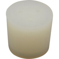 アズワン AS 穴付きシリコン栓 15号 1個入 1765008 1個