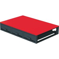 ジェフコム DENSAN バンキャビネット(3列引き出し) SCTF03 1個