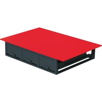 ジェフコム DENSAN バンキャビネット(3列引き出し) SCTF05 1個