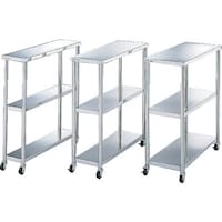 アズワン スキマワゴン A 750×200×800mm