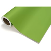 日本緑十字社 緑十字 カッティング粘着シート 黄緑 カッティングシート411YG 450mm幅×12m巻 屋内用 エンビ 230106 1本