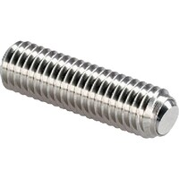 HALDER HALDER セッティングスクリュー ヘッド・セレーション無ステンレス鋼ピン径M8×長さ16