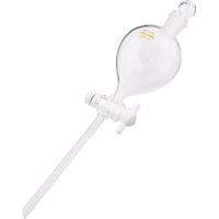 アズワン 丸型分液ロート テフロン(R)プラグ付 100mL