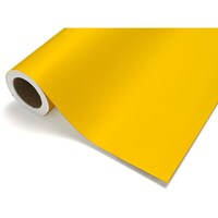 日本緑十字社 緑十字 カッティング粘着シート 黄 カッティングシート311Y 450mm幅×12m巻 屋内用 エンビ 230105 1本