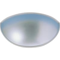 日本緑十字社 緑十字 ハーフドーム型ミラー(T字路安全確認用) HD100 540×1040×261mm 280023 1台