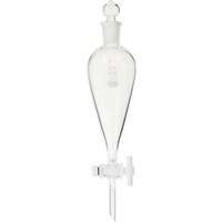 柴田科学 SIBATA 分液ロート スキーブ形 PTFEコック付 100mL 014260100 1個