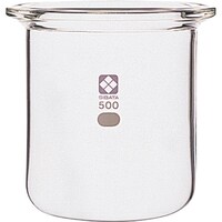 柴田科学 SIBATA セパラブルフラスコ 円筒形 バンド式 85mm 500mL