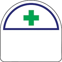 ユニット ユニット ヘルメット用ステッカー 無地