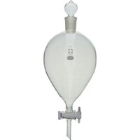 柴田科学 SIBATA 分液ロート スキーブ形 PTFEコック付 3000mL 0142603000 1個