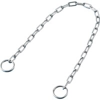 日本緑十字社 緑十字 チェーン(両側丸リング付) 鎖P600 線径3.0mmΦ×600mm ステンレス製