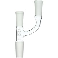 柴田科学 SIBATA 共通摺合連結管 二又 19/3824/40 0074801924 1個