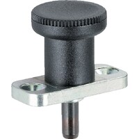 HALDER HALDER インデックスボルト カラー付 ホールド機構付 スチール、焼入れ