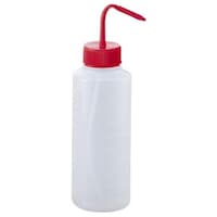 アズワン 洗浄瓶カラフルバリエ広口 レッド 1L
