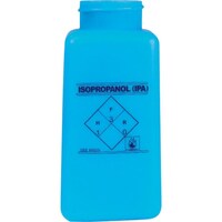 DESCO DESCO 静電気拡散性ボトル ボトルのみ 青 HDPE 240cc「IPA」の印刷