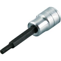 京都機械工具 KTC 9.5sq.三重四角ビットソケット 対辺寸法5mm 差込角9.5mm 全長72mm